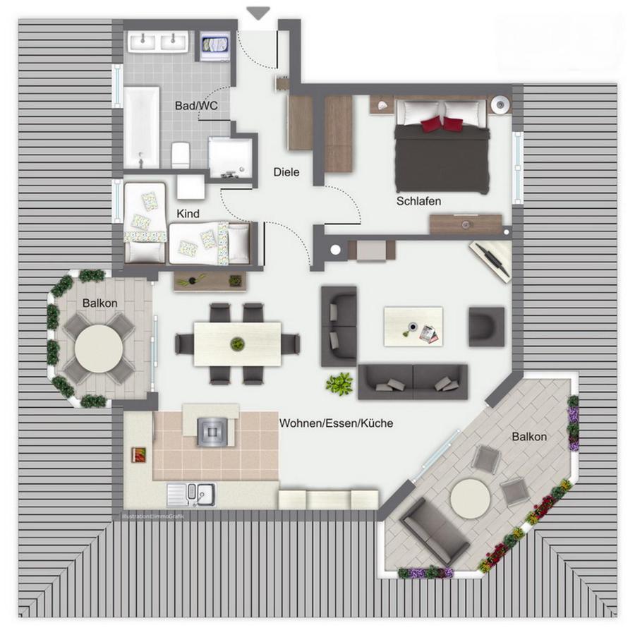 בולטנהאגן Waterkant Wohnung 08 - Seestern מראה חיצוני תמונה